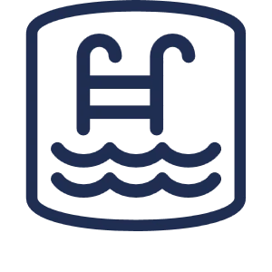 Piscine couverte et chauffée